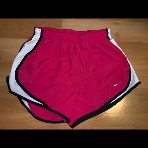 Nike Pants - Nike Dri-Fit Running Shorts (hot pink)